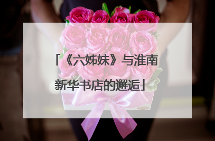 《六姊妹》与淮南新华书店的邂逅