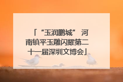“玉润鹏城” 河南镇平玉雕闪耀第二十一届深圳文博会