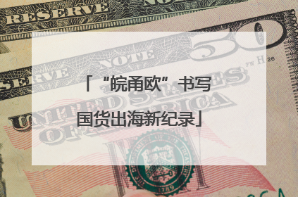 “皖甬欧”书写国货出海新纪录