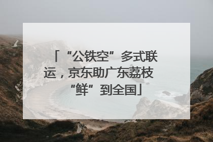 “公铁空”多式联运，京东助广东荔枝“鲜”到全国