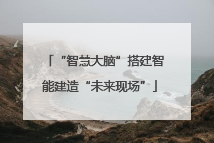 “智慧大脑”搭建智能建造“未来现场”