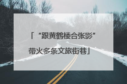 “跟黄鹤楼合张影”带火多条文旅街巷
