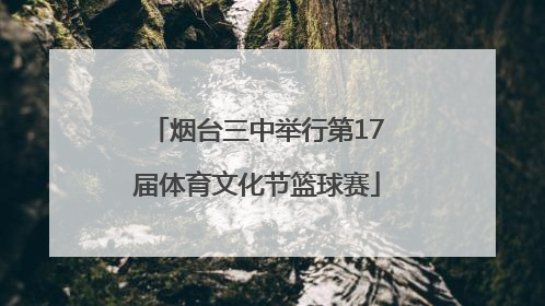 烟台三中举行第17届体育文化节篮球赛