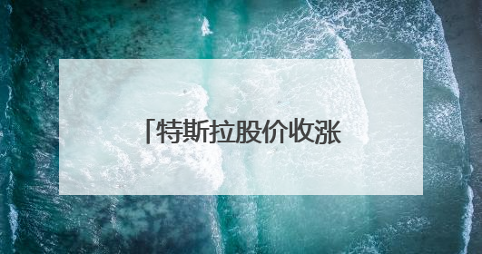 特斯拉股价收涨超3%：特朗普无意沟通，马斯克父亲劝儿子低头