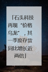石头科技再现“价格乌龙”，其一季度存货同比增长近两倍