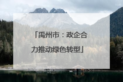 禹州市：政企合力推动绿色转型