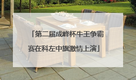 第二届成峰杯牛王争霸赛在科左中旗激情上演