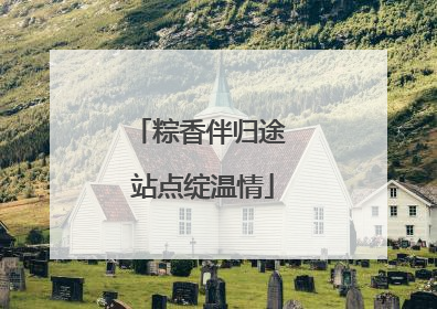 粽香伴归途 站点绽温情