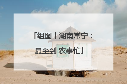 组图丨湖南常宁：夏至到 农事忙