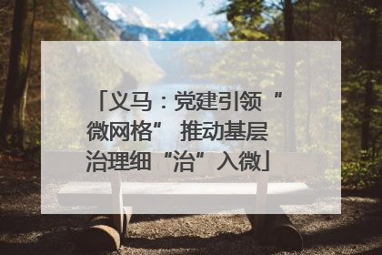 义马：党建引领“微网格” 推动基层治理细“治”入微