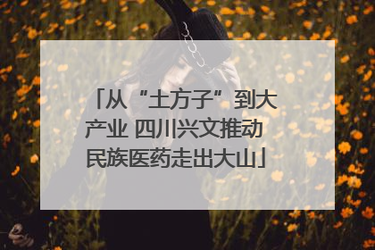 从“土方子”到大产业 四川兴文推动民族医药走出大山