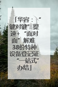华容：“键对键”提速+“面对面”解难 38份特种设备登记证“一站式”办结