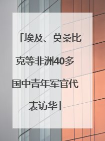 埃及、莫桑比克等非洲40多国中青年军官代表访华