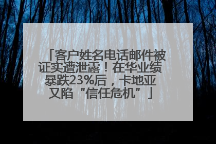 客户姓名电话邮件被证实遭泄露！在华业绩暴跌23%后，卡地亚又陷“信任危机”
