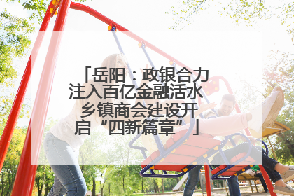 岳阳：政银合力注入百亿金融活水 乡镇商会建设开启“四新篇章”