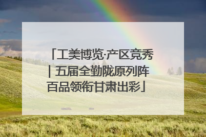 工美博览·产区竞秀｜五届全勤陇原列阵 百品领衔甘肃出彩