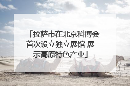 拉萨市在北京科博会首次设立独立展馆 展示高原特色产业