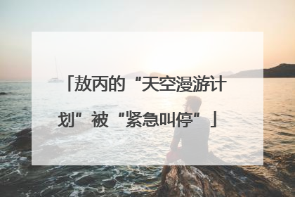 敖丙的“天空漫游计划”被“紧急叫停”