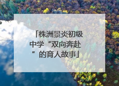 株洲景炎初级中学“双向奔赴”的育人故事