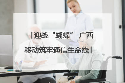 迎战“蝴蝶” 广西移动筑牢通信生命线