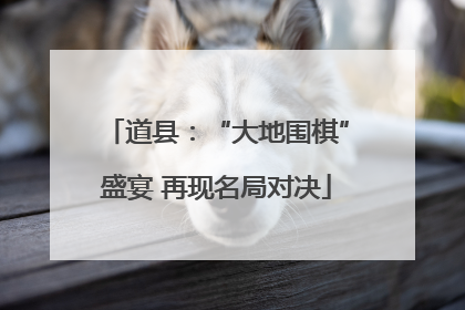 道县：“大地围棋”盛宴 再现名局对决