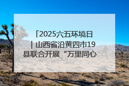 2025六五环境日｜山西省沿黄四市19县联合开展“万里同心，共护黄河”环保志愿者助力一泓清水入黄河公益活动