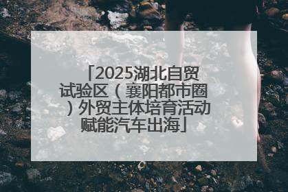 2025湖北自贸试验区（襄阳都市圈）外贸主体培育活动赋能汽车出海