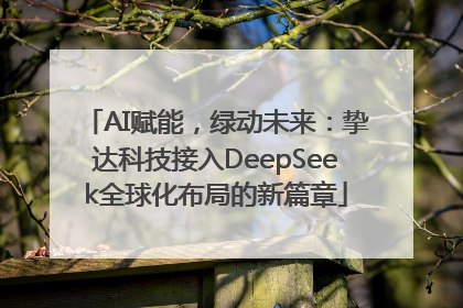 AI赋能，绿动未来：挚达科技接入DeepSeek全球化布局的新篇章